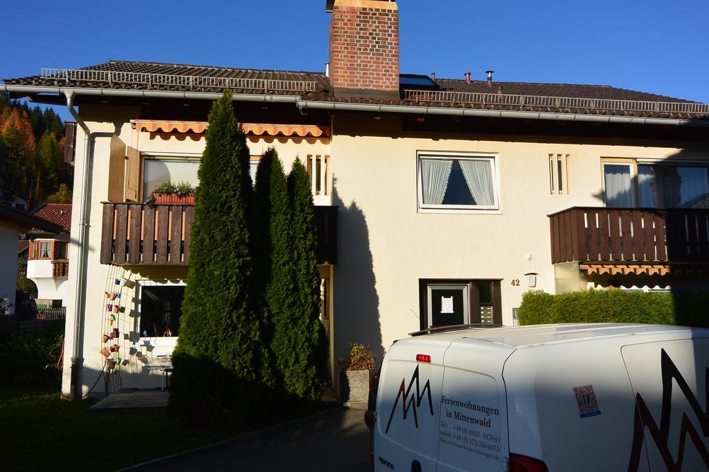 Ferienwohnung Pfennig Mittenwald Kültér fotó